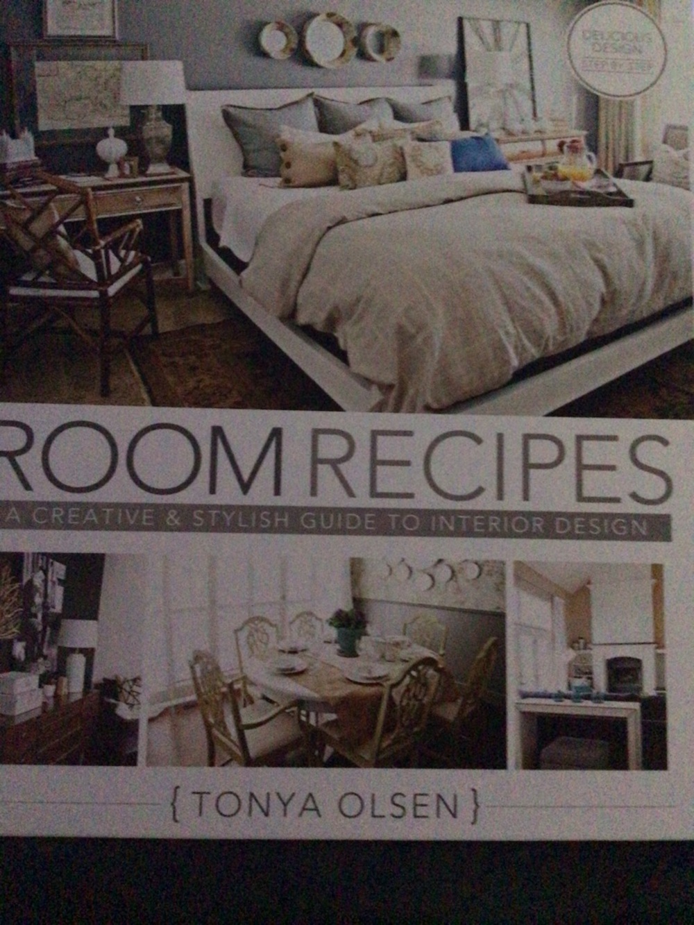ROOM RECIPES Beige Home Accent Book by Tonya Olsen